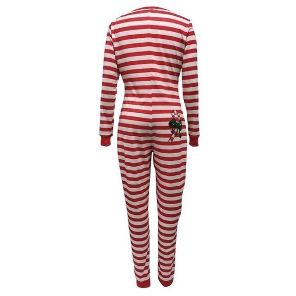 Christmas Sexy Onesies Button Pajamas - Picture 3 of 9